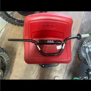 BBR Black Handlebars for dirtbike